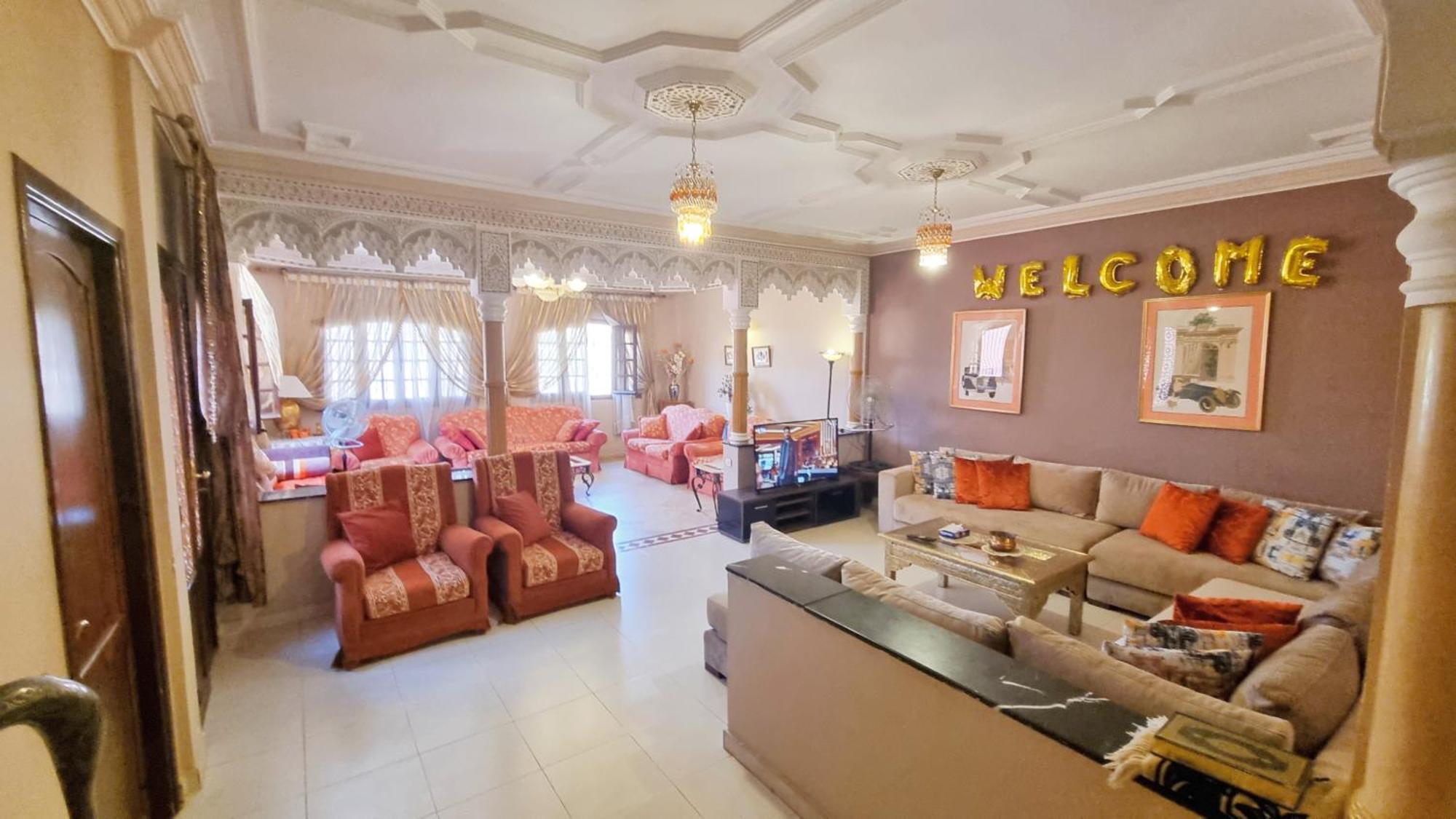 Oranger Family House City Center, Private Large House, Terasse Garden View, Free Parking Marraquexe Exterior foto