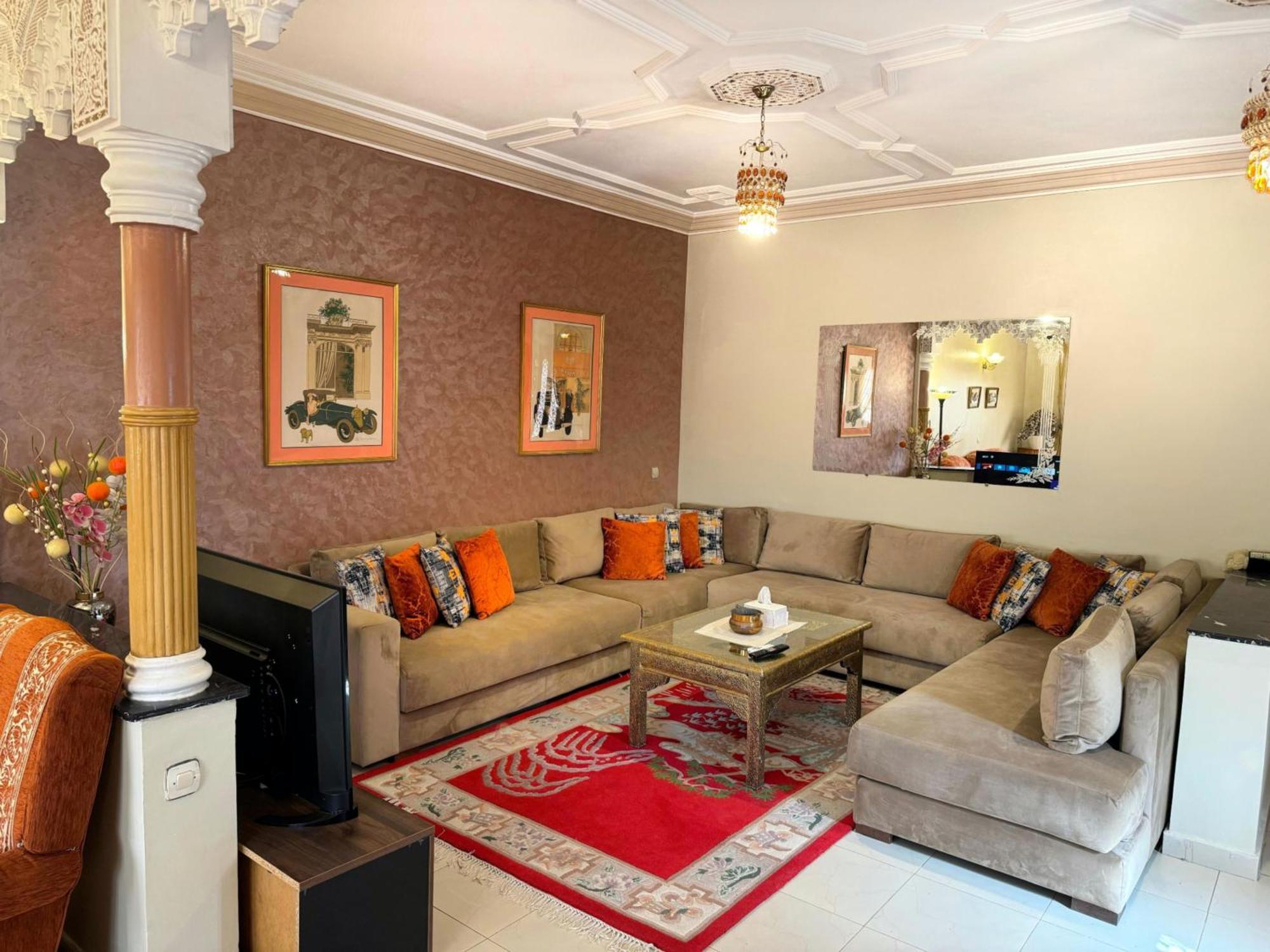 Oranger Family House City Center, Private Large House, Terasse Garden View, Free Parking Marraquexe Exterior foto