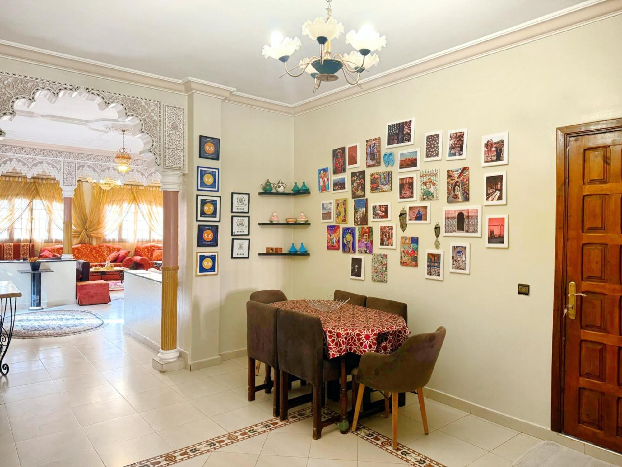 Oranger Family House City Center, Private Large House, Terasse Garden View, Free Parking Marraquexe Exterior foto