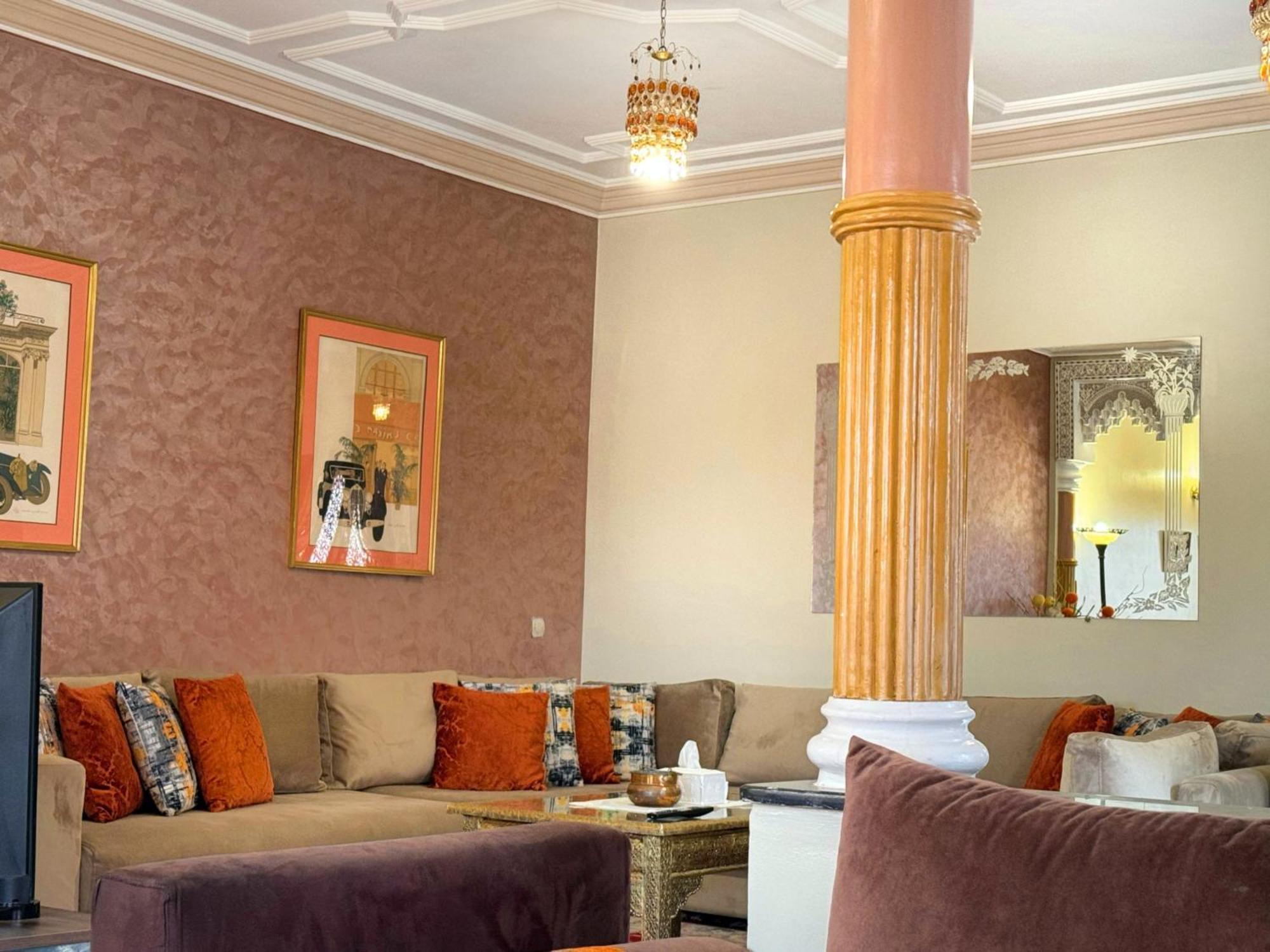 Oranger Family House City Center, Private Large House, Terasse Garden View, Free Parking Marraquexe Exterior foto